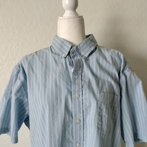 Croft & Barrow Light Blue Striped Shirt